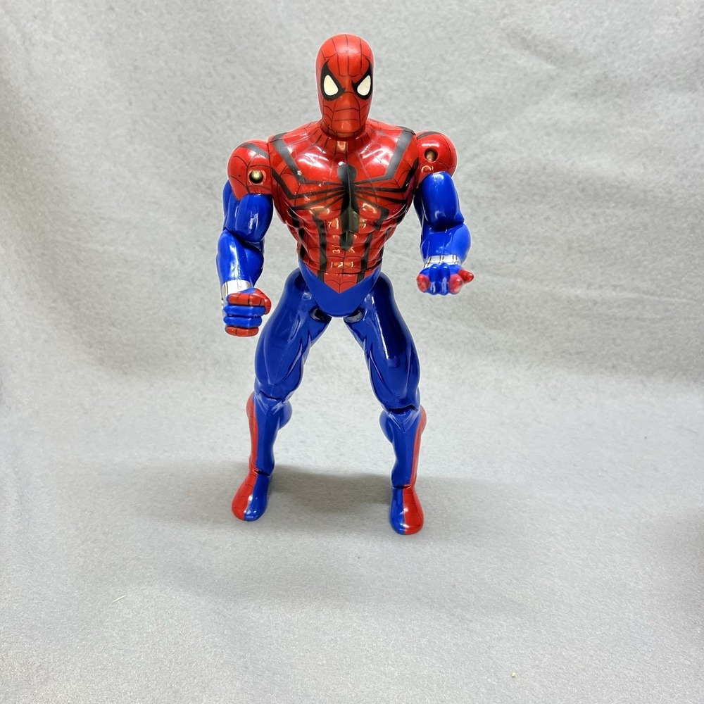 Spider-Man Deluxe Action Figure With A Second Spider-Man‎  10" - Toy Biz, 1994